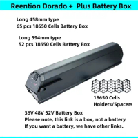 Reention Dorado Plus Dorado + Ebike Battery Box Semi Hidden Battery Box 36V 48V 52V Battery Box with Mount Base Bracket