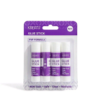 KREATI 4PCS Glue Stick - Clean, Non-Toxic, Safe, Washable