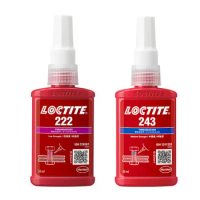 50ml loctite 222 243 262 263 638 277 290 242 screw glue high temperature resistant anaerobic glue for car screw repair glue