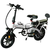 Foreign Trade 48V Electric Two-Wheel Electric Bike Adult Battery Bicycle Electric Folding Mountain B