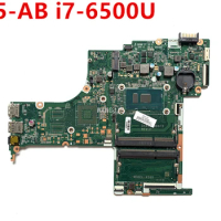 830598-601 830598-501 830598-001 For HP PAVILION 15-AB TPN-Q159 Used Motherboard DAX1BDMB6F0 with i7-6500U 100% working