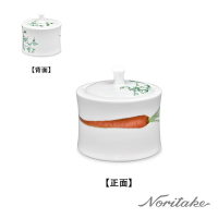 【NORITAKE】京香旬彩白瓷糖罐-白瓷