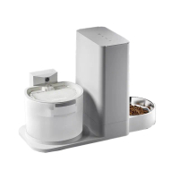 【IPSKY】二合一寵物餵食飲水器(貓咪喝水器/餵水器/自動餵食器/寵物飲水機)