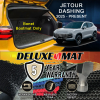 JETOUR DASHING 2023 2024 2025 2026 Deluxe Boot Mat Car Boot Carpet Karpet Bonet Kereta emas