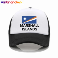Marshall Islands National Flag Retro Design Baseball Cap Marshall Islands Flag Sun Visor Hat Outdoor Snapback Adjustable Caps