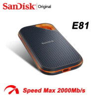 SanDisk External HD Solid State Drive 1TB Portable External SSD 2TB 4TB Pen Drive TypeC Reader Max 2000MB/s Ssd Drive For Laptop