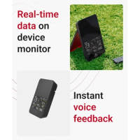 Voice Caddie SC4 Golf Launch Monitor &amp; Smart Golf Simulator for Home | Portable Golf Swing Analyzer &amp; Golf Tracker with