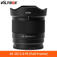 VILTROX 20mm F2.8 Sony E Lens Full Frame Large Aperture Ultra Wide Angle Auto Focus Lens With Screen For Sony Mount Camera Lens