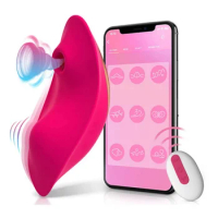 Wearable Sucking Vibrator 2 In 1 App Control Women Panties Masturbator G-Spot Clitoral Stimulator Wireless Adult Vibrating Egg