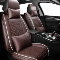 Leather Car Seat Covers for Honda Pilot Spirior Stream Urv Ur-v Vezel Xrv Xr-v of 2022 2021 2020 2091 2018 2017 2016 2015