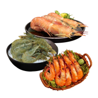 【優鮮配】蝦子福袋(汶萊蝦+天使紅蝦+藍鑽蝦)