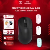 Chuột Máy Tính Không Dây 2 Mode Kết Nối Bluetooth và Wireless 2.4G, Chuột Gaming Công Thái Học 3 Mức