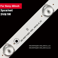 3V 768mm TV Backlight For Sony 40inch SDL400FY(QD0-400)_40E36 3Pcs/Set LED Back Light Strip Repair DL4077 DL4077i