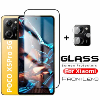 For Xiaomi POCO X5 Pro Tempered Glass For Xiaomi Poco X5 X4 X3 Pro 5G Camera Screen Protector For POCO X4GT X3GT x5 pro Glass