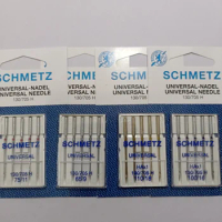 1pack=5pcs SCHMETZ UNIVERSAL Needles Household electric sewing machine needle quality for singer brother bernina pfaff janome
