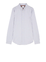 เสื้อเชิ้ตผู้ชาย รุ่น M2R-599R-N22210-41 Mens Ls Tailored Fit Shirt Bd Col สี Blue