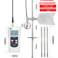 Portable flow meter FM-210V10 0.01-10.00m/s open channel flow meter Hydrology station reservoir farmland drainage and irrigation