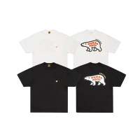 Human Made Pocket Tee 粉色愛心 北極熊 黑/白 竹節棉 素色 口袋 T恤 上衣 HM26CS051