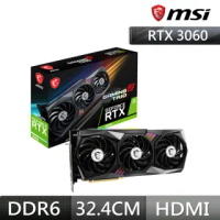 【MSI 微星】RTX 3060 12G GAMING Z TRIO 顯示卡(限制算力)