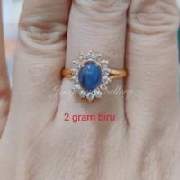 Cincin batu AS permata 2 gram