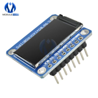 0.96 inch 8 Pin 8PIN IPS SPI HD 65K Full Color TFT Module ST7735 Drive IC 160*80 LCD Display 3.3V SPI Interface for Arduino