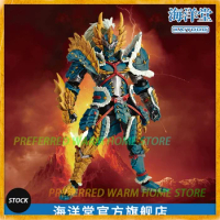 In Stock KAIYODO Monster Hunter Zinogre Suit Of Armour Revoltech AMAZING YAMAGUCHI 14cm Figures Model Toys Ray Wolf