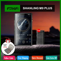 SHANLING M9 PLUS High-End Flagship Android Portable Music Player Quad AK4499EX Dual AK4191 DAC chips