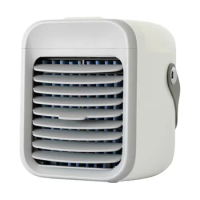 Mini Air Conditioner Fan Desktop Evaporative Air Cooler 3 Speed Portable Air Conditioner Fan Household Air Cooler