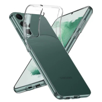 Transparent Clear Silicone Soft Case For Samsung Galaxy S24 S23 S21 FE S22 Plus Ultra Thin Bumper Shell S 24 23 22 21 Back Cover
