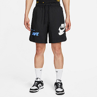 Nike M NSW SPE+ WVN SHORT MFTA [DM6880-010] 男 短褲 風褲 內網眼 多勾 黑
