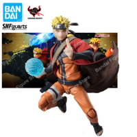 100% Original Bandai S.H.Figuarts SHF Naruto Uzumaki Naruto Sage Mode Anime Action Figure Toy Gift Model Collection Hobby