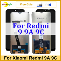 6.53" LCD For Xiaomi Redmi 9 9A 9C Display Touch Screen M2004J19G M2006C3MG M2006C3LG Replacement Digitizer Assembly Repair