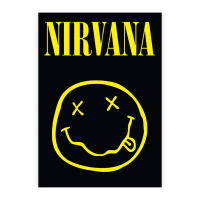 Nirvana – Yellow Smiley Postcard