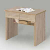 簡約二抽書桌-橡木色❘書桌/電腦桌/工作桌/學生書桌/辦公桌/桌子/套房出租【YoStyle】