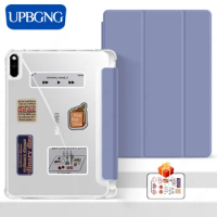 UPBGNG Case for Huawei Matepad 10.4 2022 / Matepad 11 Matepad Pro 10.8 with Pen Slot Transparent Soft Shell