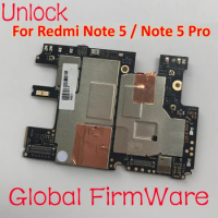 Global FirmWare Original Unlock Electronic panel Mainboard For Xiaomi RedMi Note 5 hongmi Note5 Motherboard Card Fee Circuits