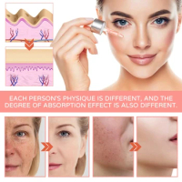Anti Aging Face Serum 5 in 1 Wrinkle Remove Fade Fine Lines Vitamin C Lighten Spots Whitening Shrink Pores Acne Repair Essence