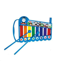 大賀屋 湯瑪士小火車 鐵琴 玩具 兒童 音樂 大腦 開發 湯瑪士 鋼琴 幼兒 木琴 日貨 正版 授權 T00110239