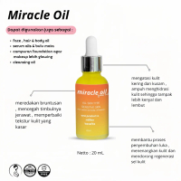 Serum Miracle Oil untuk Mengatasi Jerawat dan Bopeng - Ampuh untuk Berjerawat
