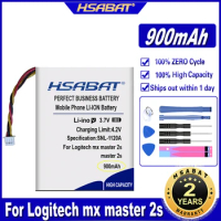 HSABAT 533-000120 900mAh Battery for Logitech mx master 2s , MX Anywhere 2, Anywhere 2S , MX Ergo Batteries