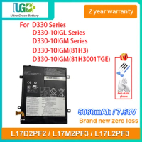 UGB New L17D2PF2 L17M2PF3 L17S2PF3 Laptop Battery For Lenovo IdeaPad D330 D330-10IGL D330-10IGM L17L2PF3 L17C2PF1 7.68V