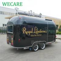 WECARE Food Truck Carrito De Comida Movil Catering Trailer Mobile Food Bar Outdoor Street Coffee Truck with DOT Certificate