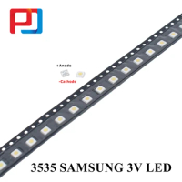 SAMSUNG LED 200pcs Backlight High Power LED 1W 3537 3535 100LM Cool white SPBWH1332S1BVC1BIB LCD Backlight for TV TV Application