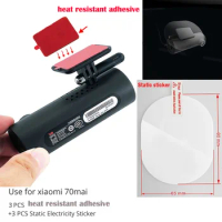 For 70mai 1S/M300 heat resistant adhesive for Dash Cam Heat Resistant Adhesive ,Suitable for 70mai Pro Car DVR 3pcs