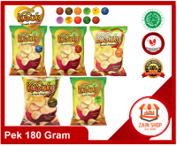 Kusuka keripik Singkong Cassava Chips Pek 180 Gram Rasa Original Kusuka Rasa Barbeque Indonesia