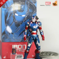 Hot Toys Avengers Marvel 1/6 Mms391 Iron Man Patriot mms195 Blue Steel Limited Edition Action Figure Model Hobby Toy Collection