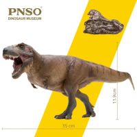 PNSO 1/35 Tyrannosaurus Rex Cameron Model Prehistoric Animal Museum Dinosaur Collector Scietific Art Decor Kids Educational Toy
