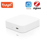Tuya ZigBee Smart Gateway Hub Smart life App Control Smart Home Bridge Wireless Remote Controller Works With Alexa Google Home