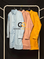Baju Wanita TUNIK TOYOBO / TUNIK POLOS / KEMEJA TUNIK / BLOUSE TUNIK / TUNIK PUTIH