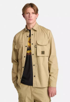 Timberland 男款口袋襯衫外套
